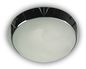 Preview: Niermann LED 10W Deckenleuchte Alabaster-Glas, Chrom, 30cm, warmweiss, Made in Germany