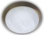 Preview: Niermann LED 10W Deckenleuchte Alabaster-Glas, Altmessing, 30cm, warmweiss, Made in Germany