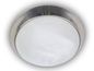 Preview: Niermann LED 10W Deckenleuchte Alabaster-Glas, Nickel matt, 30cm, warmweiss, Made in Germany