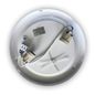 Preview: Niermann 2x E27 Deckenleuchte Alabaster-Glas, Chrom, 40cm, HF Sensor, Made in Germany