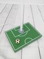 Preview: Niermann Fußballfeld Lese-Tischleuchte GX53 Grün, Weiß Made in Germany