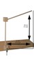 Preview: Niermann Mobilehalter Natur Made in Germany