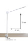Preview: Niermann Mobilehalter Weiß Made in Germany 4036239034987