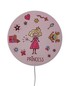 Preview: Niermann Prinzessin Wandleuchte E14 Weiß,Rosa Made in Germany