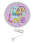 Preview: Niermann Paw Patrol Wandleuchte E14 Rosa, Multicolor Made in Germany