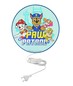 Preview: Niermann Paw Patrol Wandleuchte E14 Blau, Multicolor Made in Germany