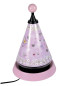 Preview: Niermann Margeriten Carrousel-Tischleuchte G4 20W Rosa Made in Germany