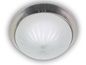 Preview: Niermann LED 12W Deckenleuchte Schliffglas satiniert, Nickel matt, 35cm, warmweiss, Made in Germany