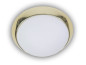 Preview: Niermann LED 18W Deckenleuchte Opal matt Glas, Messing poliert, 50cm, warmweiss, Made in Germany