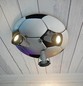 Preview: Niermann Fußball Deckenleuchte 3fach GU10 Grau-Schwarz Made in Germany