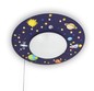 Preview: Niermann Weltall LED Deckenleuchte E27 Multicolor, Bunt Made in Germany