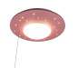 Preview: Niermann Starlight LED Deckenleuchte E27 Rosa Made in Germany