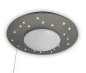 Preview: Niermann Starlight LED Deckenleuchte E27 Silber Made in Germany
