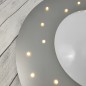 Preview: Niermann Starlight LED Deckenleuchte E27 Silber Made in Germany