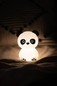 Preview: Mega Light Eggy & Friends LED Nachtlicht Warmweiss dimmbar Paddy Pandy 3W Weiß