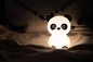 Preview: Mega Light Eggy & Friends LED Nachtlicht Warmweiss dimmbar Paddy Pandy 3W Weiß