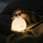 Preview: Mega Light Eggy & Friends LED Nachtlicht Warmweiss dimmbar Momo Moon 3W Weiß