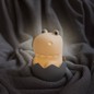 Preview: Mega Light Eggy & Friends LED Nachtlicht Warmweiss dimmbar Diggy Dino 1W Weiß/Grün
