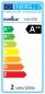 Preview: Nordlux E27 LED Globe Avra Streiffe Filament 2W 150Lm warmweiss klar