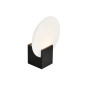 Preview: Nordlux Hester LED Wandleuchte 9W Schwarz IP44 2015391003