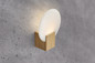 Preview: Nordlux 2015391014 HESTER LED Wandleuchte 9,5W Dimmbar Warmweiss Holzfolie IP44