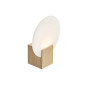 Preview: Nordlux 2015391014 HESTER LED Wandleuchte 9,5W Dimmbar Warmweiss Holzfolie IP44
