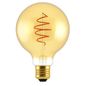 Preview: Nordlux LED Globe Filament Deco Spiral E27 dimmbar 5W 2000K extra-warmweiss Gold 2080222758