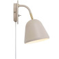 Preview: Nordlux Fleur Wandleuchte E14 schwenkbar Beige 2112101001