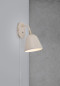 Preview: Nordlux Fleur Wandleuchte E14 schwenkbar Beige 2112101001