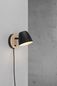Preview: Nordlux Theo Wandleuchte GU10 schwenkbar Schwarz 2112631003