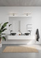 Preview: Nordlux Tinia 60 LED Badezimmer-Wandleuchte dimmbar 24W IP44 warm+neutralweiss Spiegelleuchte 2210141003