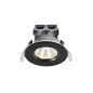 Preview: Nordlux 2310036003 FREMONT 3-Kit LED Einbaustrahler 4,5W Dimmbar Warmweiss Schwarz IP65