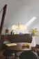 Preview: Nordlux Franca Glas-Pendelleuchte 4xE14 Messing Pendellampe 2312543035