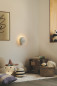 Preview: Nordlux Konchi Wandleuchte E14 drehbar Weiss Musche-Designlampe 2312901001