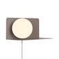 Preview: Nordlux Lilibeth Wandleuchte E14 Braun Kinderzimmer-Lampe mit Ablage 2312931018