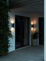 Preview: Nordlux Kyklop Ripple Wandleuchte GU10 IP54 Schwarz 2318051003