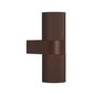 Preview: Nordlux Kyklop Ripple Wandleuchte GU10 IP54 Rost 2318051009