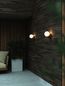 Preview: Nordlux Hayley Wandleuchte E27 IP44 Metallisch Braun 2318131061