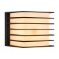Preview: Nordlux Fluctus 13 Wandleuchte E27 IP44 Schwarz 2318211003