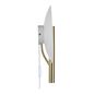 Preview: Nordlux Furiko Wandleuchte G9 Messing / Gold indirektes Design-Wandlampe mit Schalter 2320241035