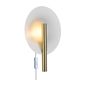 Preview: Nordlux Furiko Wandleuchte G9 Messing / Gold indirektes Design-Wandlampe mit Schalter 2320241035