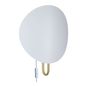 Preview: Nordlux Spargo Wandleuchte E27 Weiss/Messing 2320361001