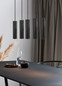 Preview: Nordlux 2410483003 TILO 5-Spot GU10 Pendelleuchte Schwarz