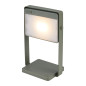 Preview: Nordlux SAULIO Solar LED Aussen-Akkuleuchte Warmweiss Dimmbar 3,5W Olivgrün IP44 2418035023