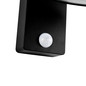 Preview: Nordlux JUSTINA Solar LED Aussen-Wandleuchte Warmweiss 5W Schwarz IP44 2418071003