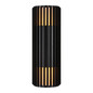 Preview: Nordlux Aludra Double Wandleuchte 2xE27 IP54 Schwarz 2418121203