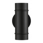 Preview: Nordlux 2418151003 ARTILUS Double GU10 Wandleuchte Dimmbar Schwarz IP54