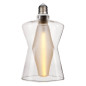 Preview: Nordlux 2480032700 DecoE27 Cone 15 Dim LED E27 Leuchtmittel 4,1W Dimmbar Warmweiss Klar