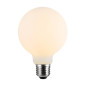 Preview: Nordlux 2480082701 DecoE27 G125 Dim LED E27 Leuchtmittel 7,1W Dimmbar Warmweiss Opal weiss