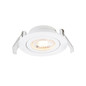 Preview: Nordlux 2510300101 Monolo 1-Kit LED Einbaustrahler 4,8W Dimmbar Warmweiss Weiss